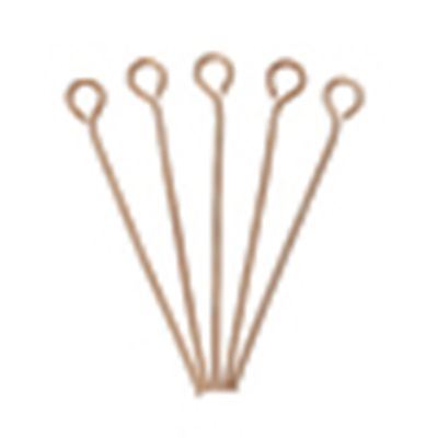 Eye Pins  Thick Rose Gold 25mm ea