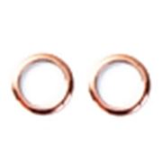 Closed Ring 12mm Rose Gold  ea