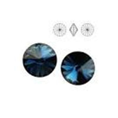 Swarovski Crystal 1122  Pointy Back Rivoli Montana 14mm 