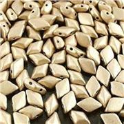 Matubo Gem Duo 8x5mm Two Hole Bronze Pale Gold 5g minimum