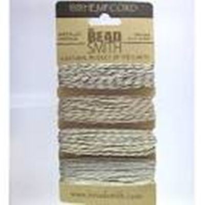 Hemp 4 Colour Card 1.0mm-Metallic Vintage