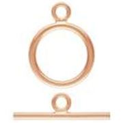 Clasp - Toggle Rose Gold 21x15mm ea