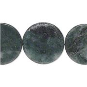 Semi Precious Strands Green Marble Jasper 20mm ea