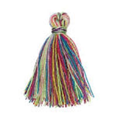 Tassel Cotton Silky Multicoloured 20mm ea