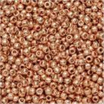 Toho Seed Bead Galvanized Rose Gold  6/0 - Minimum 8g