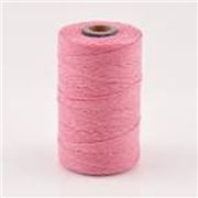 Irish Linen Waxed Light Rose  1m per metre