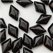 Matubo Gem Duo 8x5mm Two Hole Jet 5g minimum