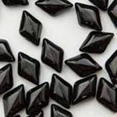 Matubo Gem Duo 8x5mm Two Hole Jet 5g minimum