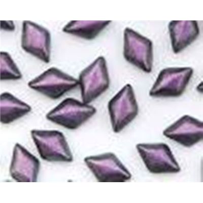 Matubo Gem Duo 8x5mm Two Hole Polychrome Raspberry 5g minimum