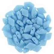 Matubo Gem Duo 8x5mm Two Hole  Turquoise Blue Opaque 5g minimum