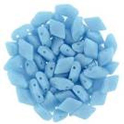 Matubo Gem Duo 8x5mm Two Hole  Turquoise Blue Opaque 5g minimum