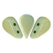 Amos Par Puca 5x8mm Opaque Lt. Green Ceramic Min 5g