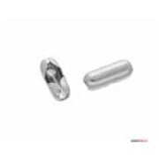 Ball Chain Clip Nickel 3.25mm  ea