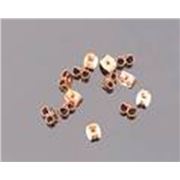 Earrings  Butterfly Backing (per pair) Pink Copper  ea