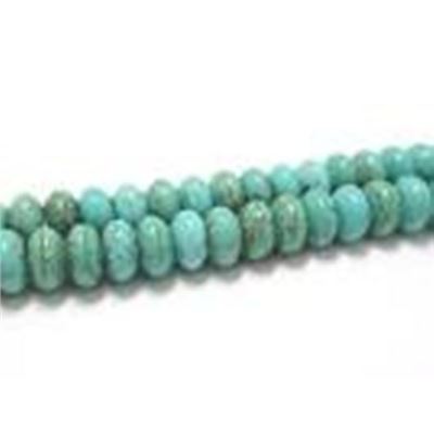 Semi Precious Magnesite Rondelle 14x9mm   ea