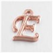 Charms Alphabet Letters Assorted Rose Gold ea.