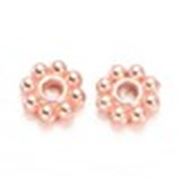 Flower Spacer 5mm Rose Gold ea.