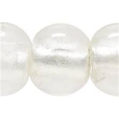 Lampwork Clear Glass Rectangle 30x24mm Each Hole 4mm