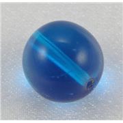 Tiffany Round Turquoise Transparent 10mm ea