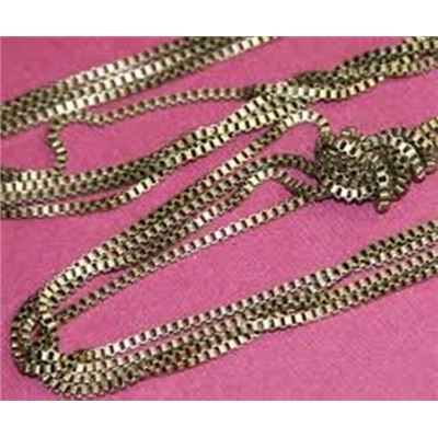 Chain Box Antique Bronze 3x2mm per metre