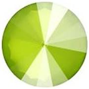 Swarovski Crystal 1122  Pointy Back Rivoli Lime 14mm 