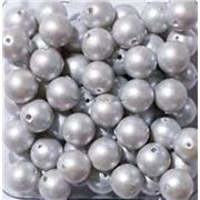 Swarovski Crystal 5810 Pearl Iridescent Dove Grey 12mm 