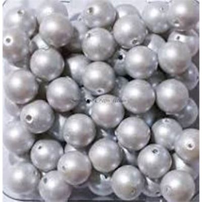 Swarovski Crystal 5810 Pearl Iridescent Dove Grey 12mm 