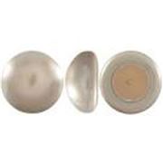 Swarovski Crystal 5817 Half Drilled Button Pearl Ivory 16mm 