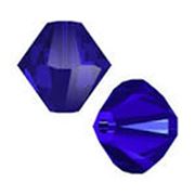Swarovski Crystal 5328 Bicone Majestic Blue 4mm 