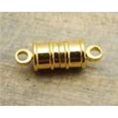 Magnetic Column Clasp Gold 16x6mm ea