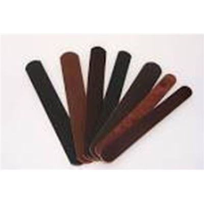 Leather Cuff Black 23x3cm ea.