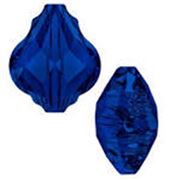 Swarovski Crystal Baroque Dark Indigo 2x 14mm each