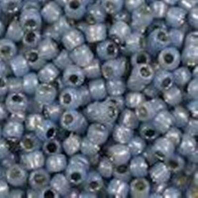 Toho Seed Bead  S/l Milky Montana Blue 8/0 - Minimum 12g