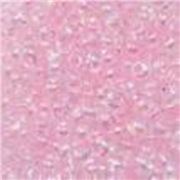 Toho Seed Bead  Transparent Rainbow Pink 8/0 - Minimum 12g