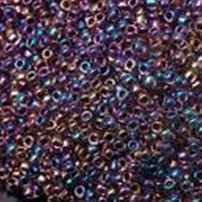 Toho Seed Bead  Lustre Lt. Amethyst Jet Lined 8/0 - Minimum 12g