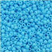 Toho Seed Bead Opaque Blue Turquoise 11/0 - Minimum 8g