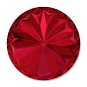 Swarovski Crystal 1122  Pointy Back Rivoli Scarlet 18mm 