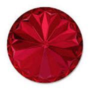 Swarovski Crystal 1122  Pointy Back Rivoli Scarlet 18mm 