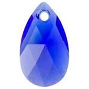 Swarovski Crystal 6106 Pear Shaped Pendant Majestic Blue 22mm 