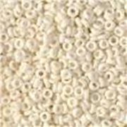 Demi Round 3x1.3mm Size 8 Matte Opaque Cream Tube Approx 7.5 grams
