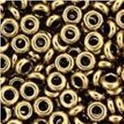 Demi Round 3x1.3mm Size 8 Bronze Metallic Tube Approx 7.5 grams