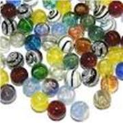 Handmade Lampwork Round Assorted Swirls 14mm ea