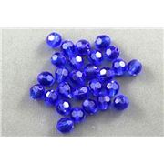 Plastic Hex Royal Transparent 4mm - Minimum 8g