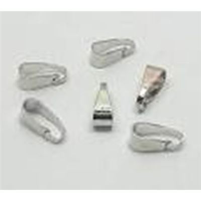 Bail Single Loop with Opening Silver 12mm ea