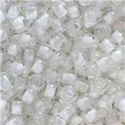 Toho Seed Bead Inside Colour Crystal/Snow Lined 11/0 - Minimum 8g