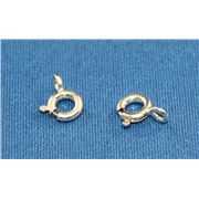 Clasp  Bolt Ring Sterling Silver 5mm ea