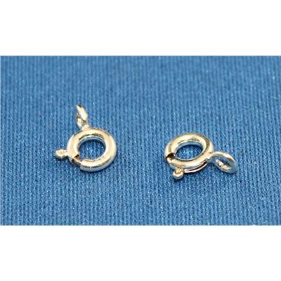 Clasp  Bolt Ring Sterling Silver 5mm ea