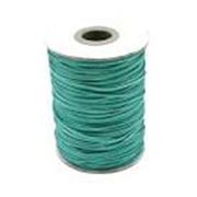 Korean Waxed Cord Teal 1.0mm per metre