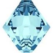 Swarovski Crystal 6328 Bicone Pendant Aquamarine 8mm 
