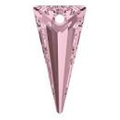 6480 Spike Pendant 18mm Antique Pink each